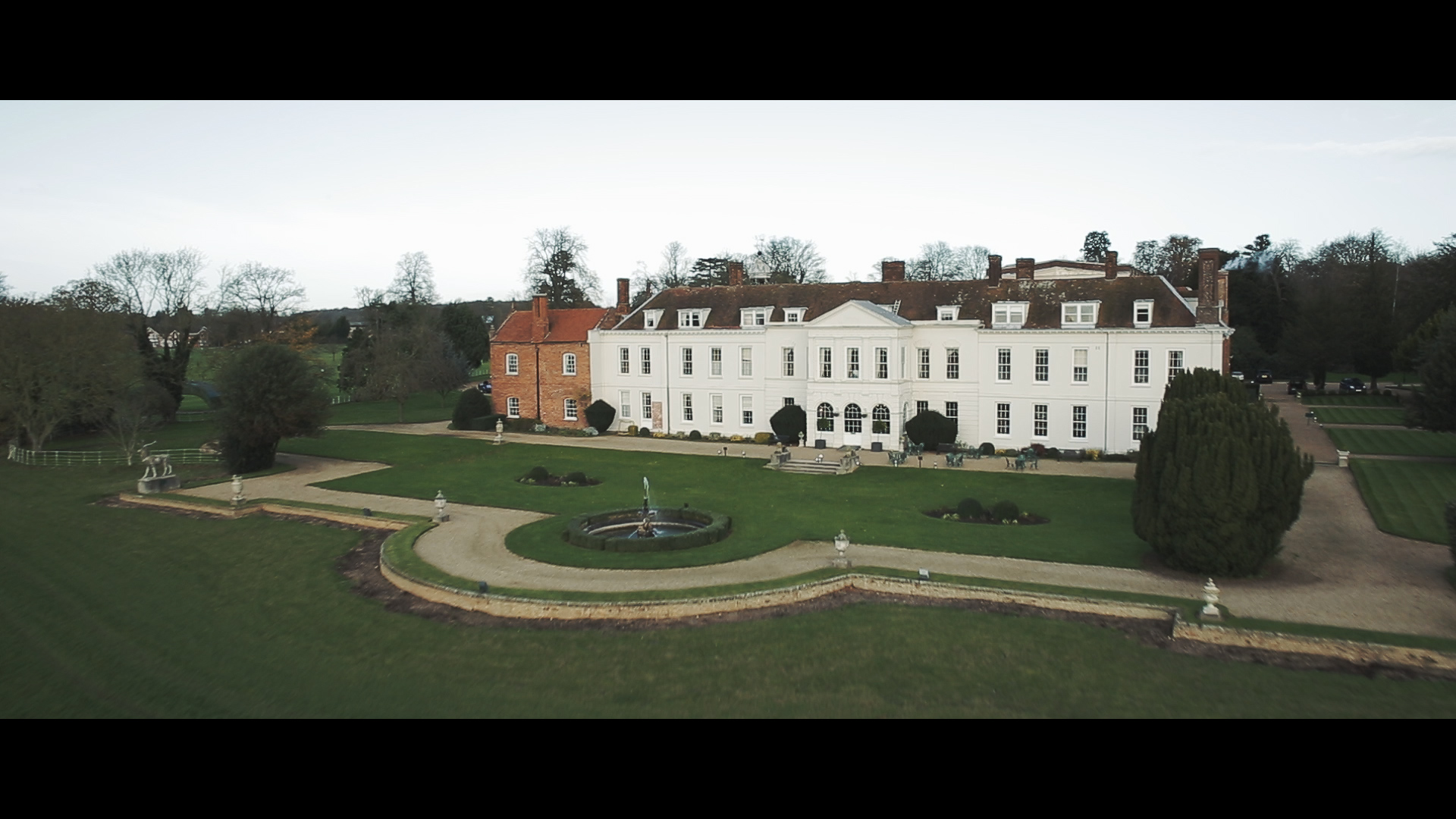 Gosfield Hall drone footage